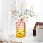 Blue and White Accents Cherry Blossom Vase